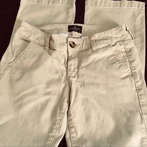 American Eagle Kick Boot Khaki Pants